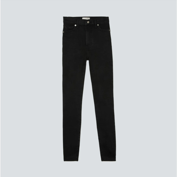 Everlane The Curvy High-Rise Black Skinny Jean - Picture 7 of 7